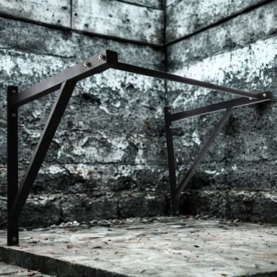 barre de traction crossfit mur beton