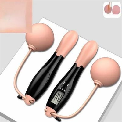 corde-a-sauter-sans-corde-smart-rose-noir