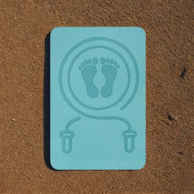 tapis-de-gym-corde-a-sauter-bleu
