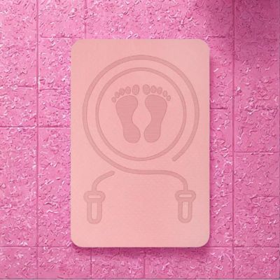 tapis-de-gym-corde-a-sauter-rose
